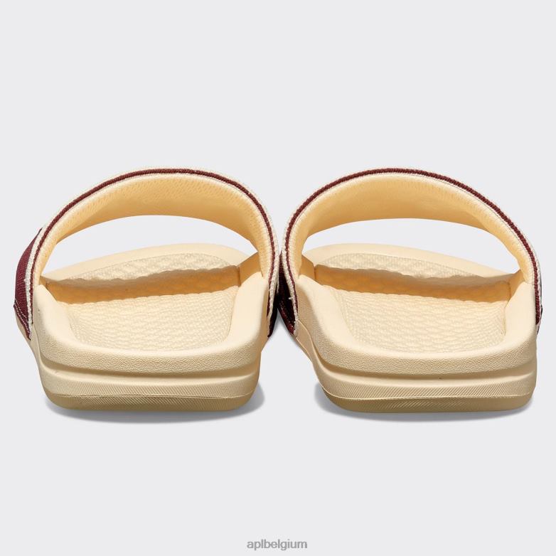 Heren groot logo techloom dia 5 406TH1004 dia\s vanille/bordeaux/zeezout APL