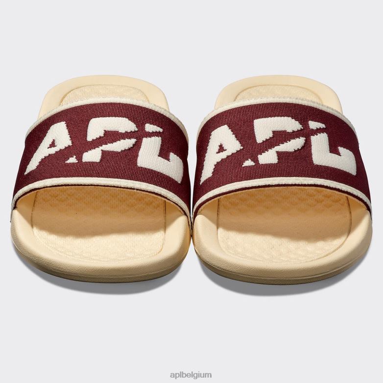 Heren groot logo techloom dia 5 406TH1004 dia\s vanille/bordeaux/zeezout APL