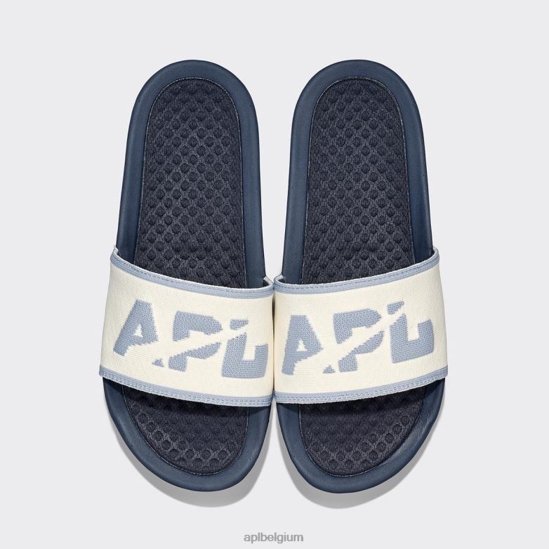 midden/ongerept/gesmeed blauw