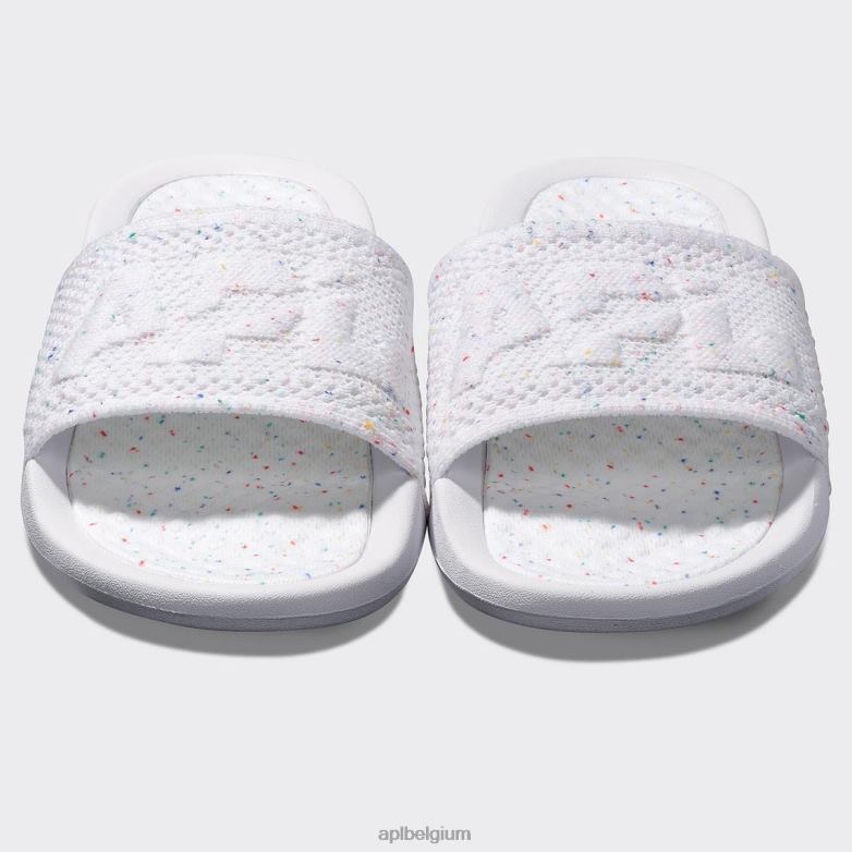 Heren groot logo techloom dia 6 406TH1030 dia\s wit/confetti APL