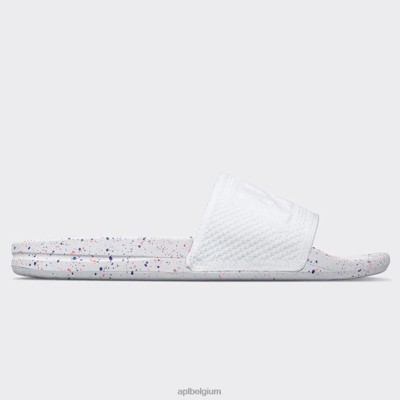 Heren groot logo techloom dia 7 406TH1038 dia\s wit/impuls rood/blauwe waas APL