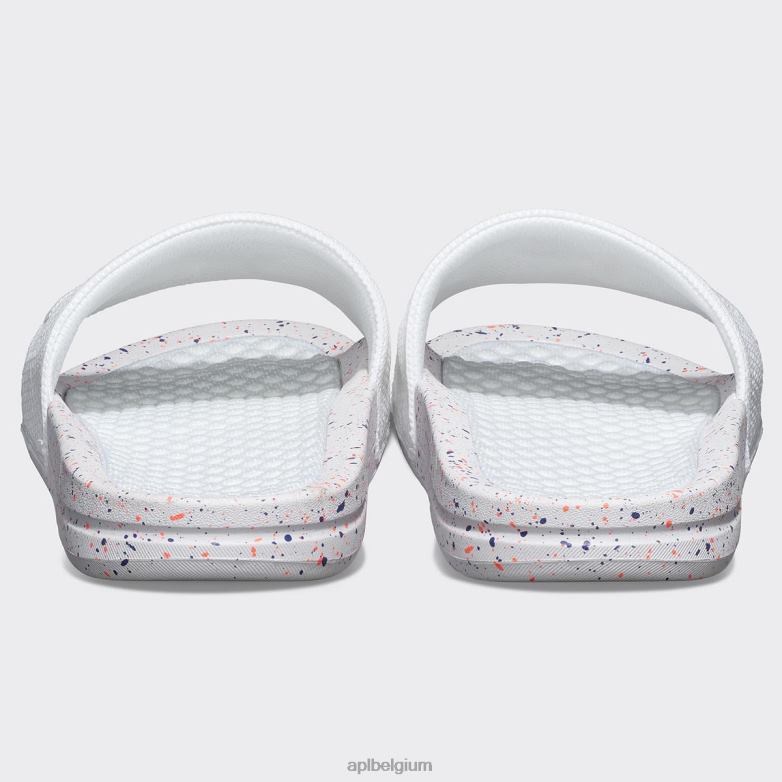 Heren groot logo techloom dia 7 406TH1038 dia\s wit/impuls rood/blauwe waas APL