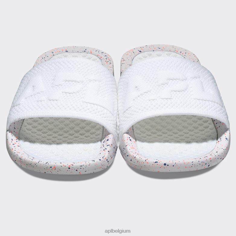 Heren groot logo techloom dia 7 406TH1038 dia\s wit/impuls rood/blauwe waas APL