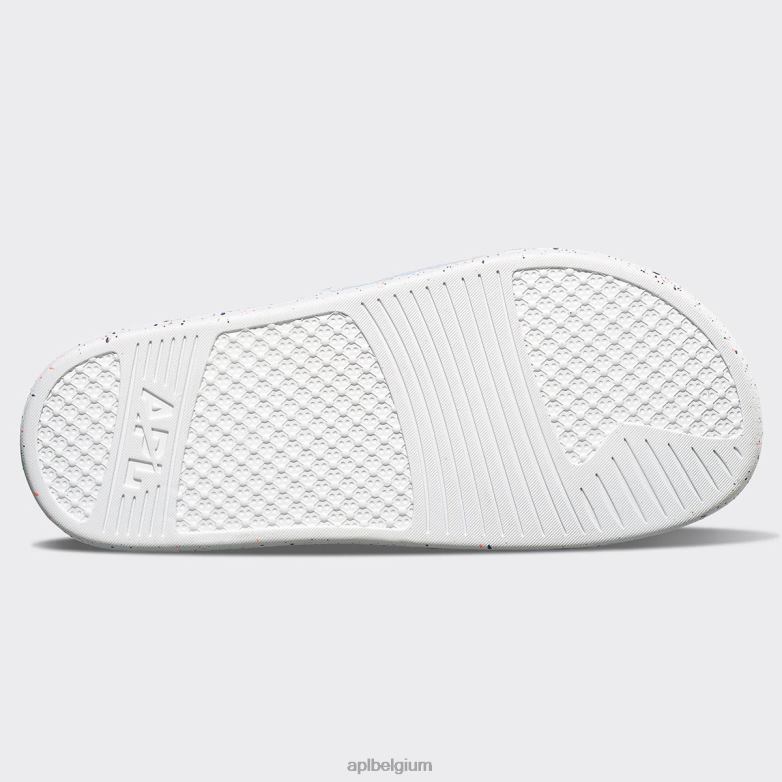 Heren groot logo techloom dia 7 406TH1038 dia\s wit/impuls rood/blauwe waas APL