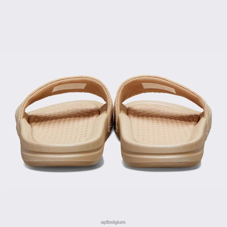 Heren groot logo techloom dia 7 406TH1053 dia\s metaal champagne APL