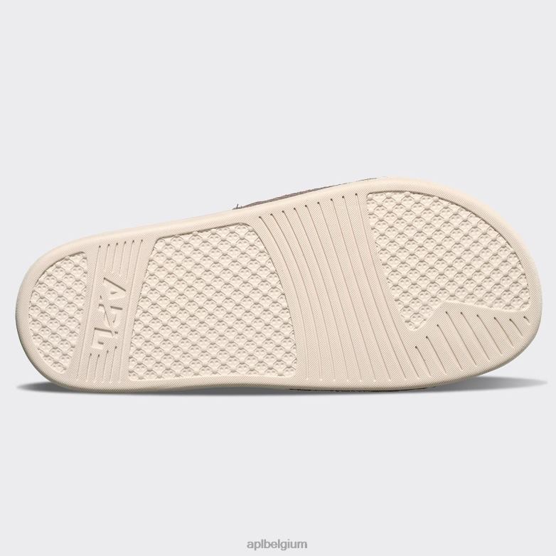 Heren groot logo techloom dia 7 406TH1059 dia\s amandel/ongerept APL