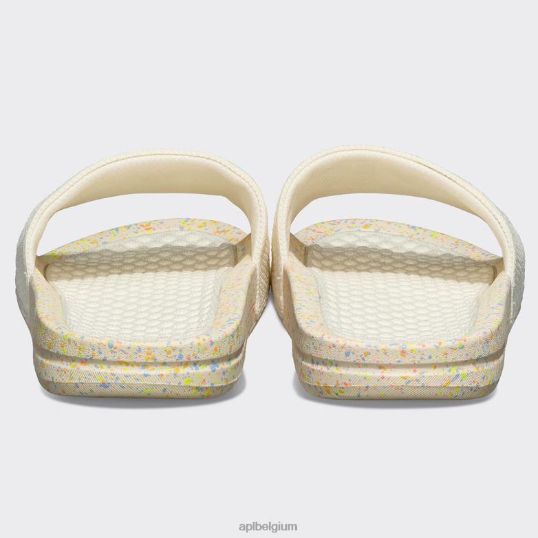 Heren groot logo techloom dia 8 406TH1075 dia\s ongerept/neon/spikkel APL