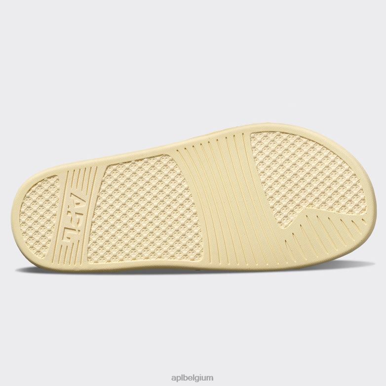 Heren groot logo techloom dia 8 406TH1082 dia\s citroenschil/middernacht APL