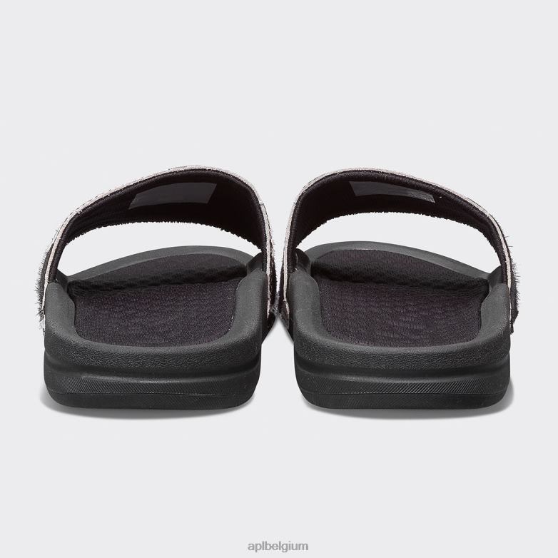 Heren iconische glijbaan 406TH1103 dia\s zwart/wit/koe APL