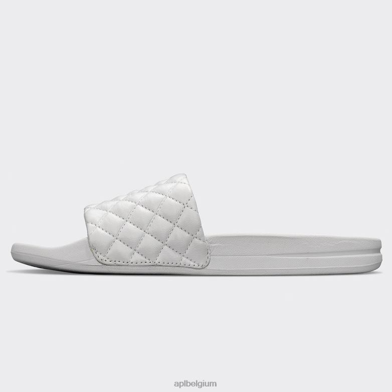 Heren lusso 406TH991 dia\s schuif wit APL