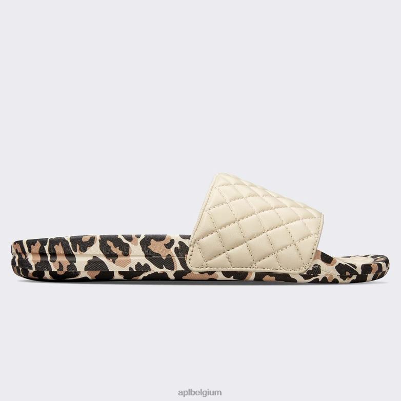 Heren lusso glijbaan 16 406TH1047 dia\s perkament/luipaard APL