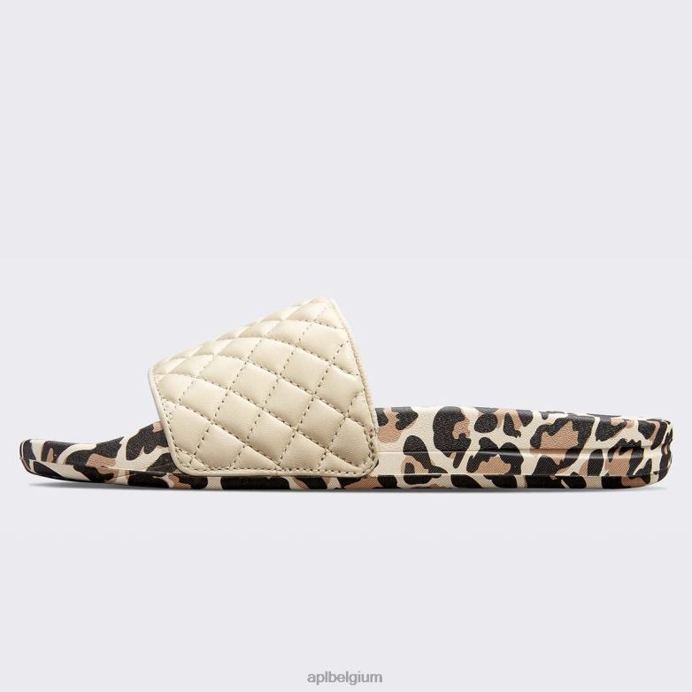 Heren lusso glijbaan 16 406TH1047 dia\s perkament/luipaard APL