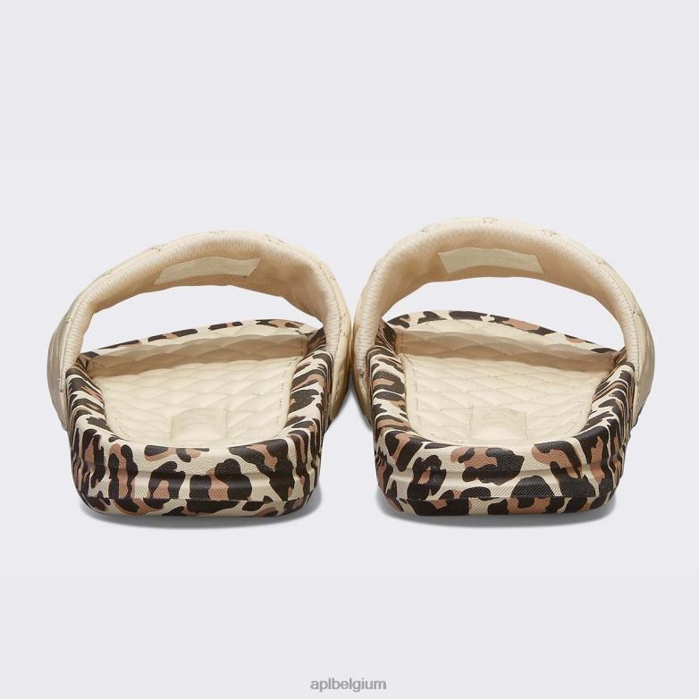 Heren lusso glijbaan 16 406TH1047 dia\s perkament/luipaard APL