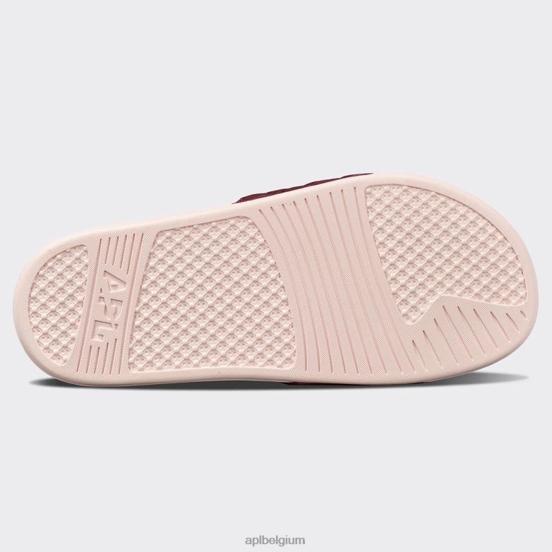 Heren lusso glijbaan 16 406TH1064 dia\s bordeaux/creme APL