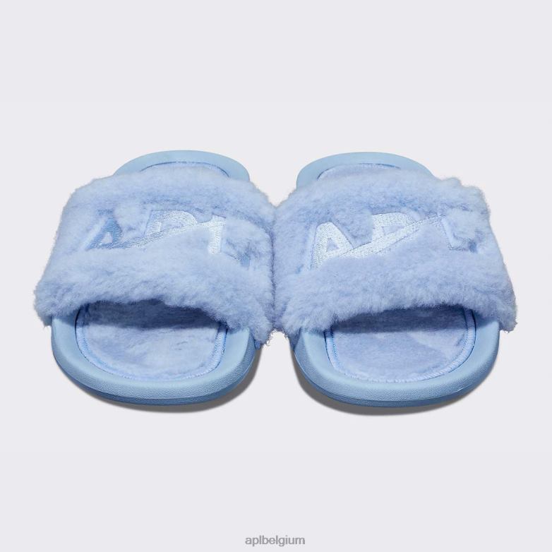 Heren shearling glijbaan 406TH1028 dia\s ijsblauw APL