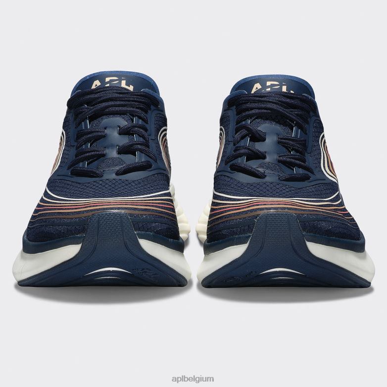 Heren stroomlijnen 22 406TH738 rennen middernacht/ceder/multi APL