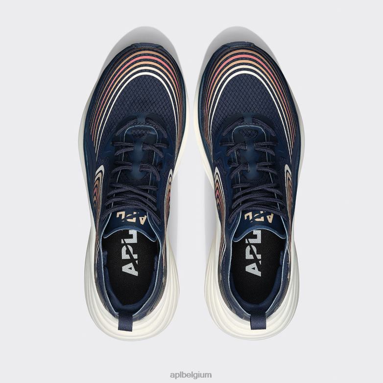 Heren stroomlijnen 22 406TH738 rennen middernacht/ceder/multi APL