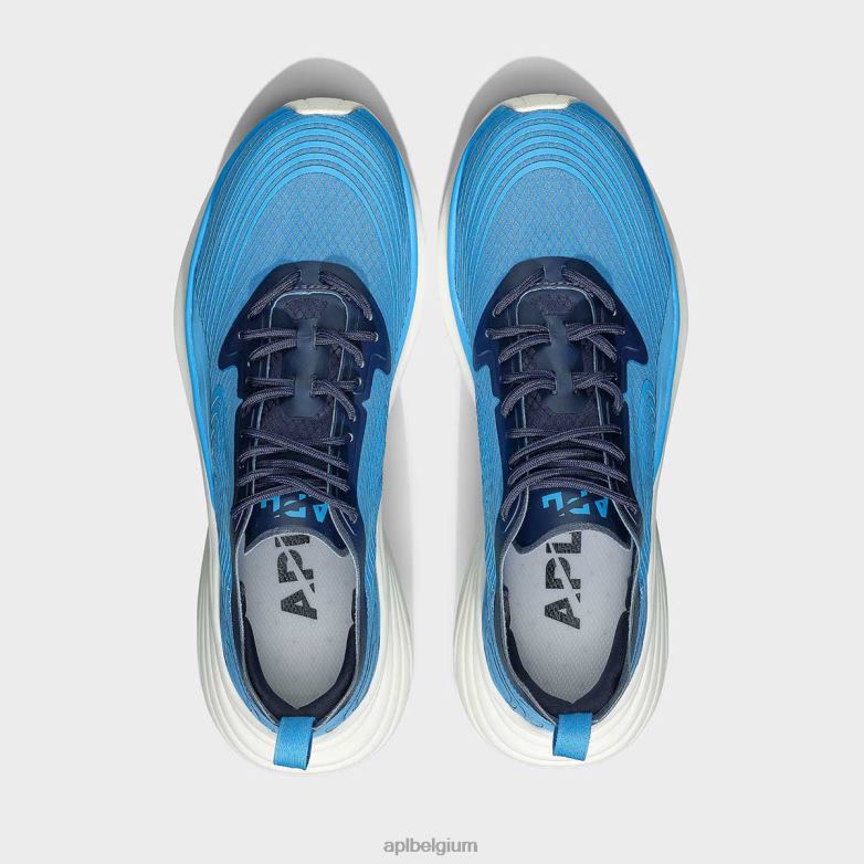 Heren stroomlijnen 22 406TH760 rennen kustblauw/marineblauw APL