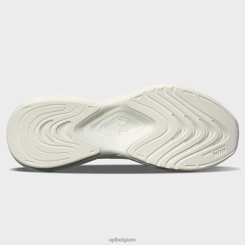 Heren stroomlijnen 22 406TH789 rennen donkergroen/ivoor APL