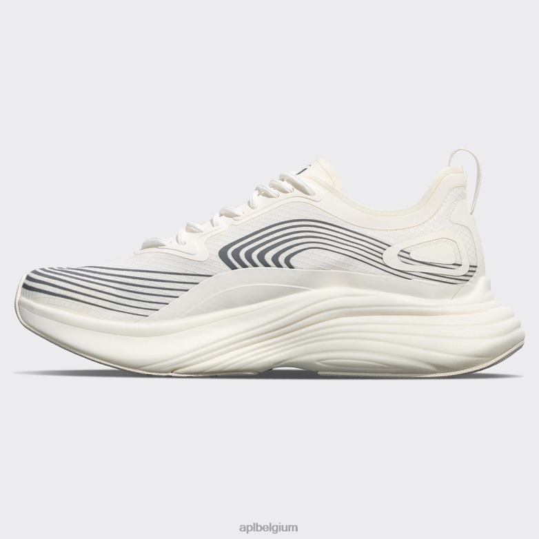 Heren stroomlijnen 22 406TH824 rennen ivoor/rook APL