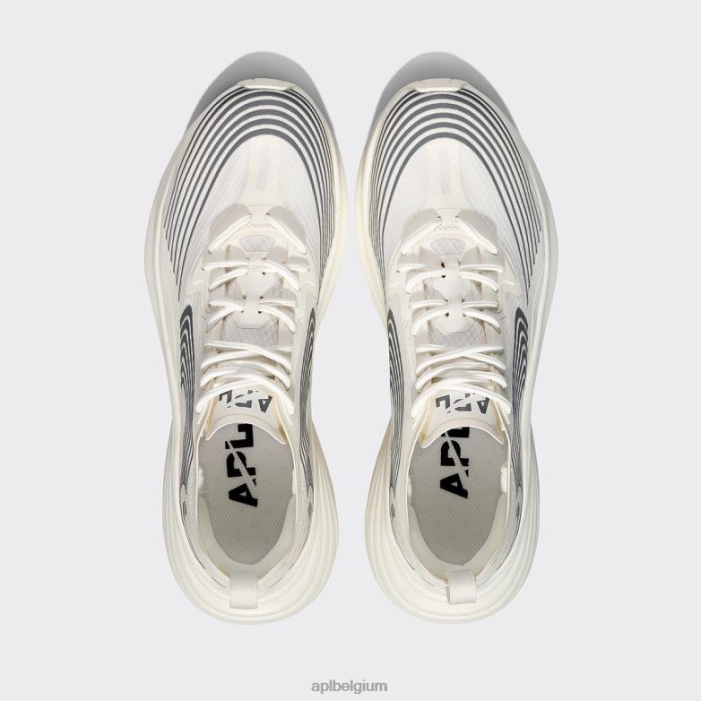 Heren stroomlijnen 22 406TH824 rennen ivoor/rook APL