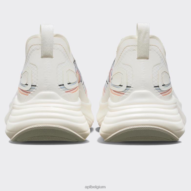 Heren stroomlijnen 23 406TH863 rennen ivoor/gesmeed blauw/multi APL