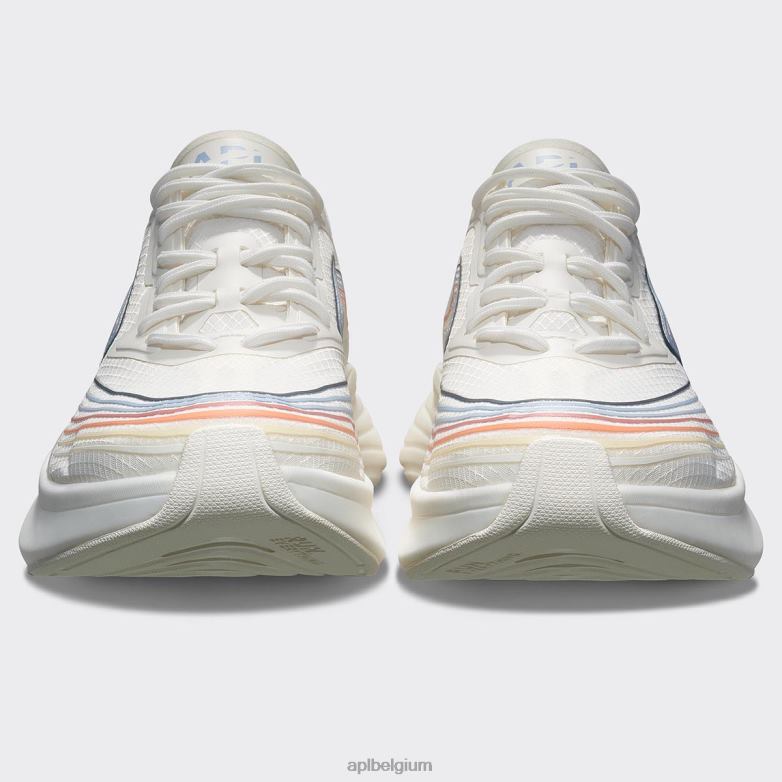 Heren stroomlijnen 23 406TH863 rennen ivoor/gesmeed blauw/multi APL