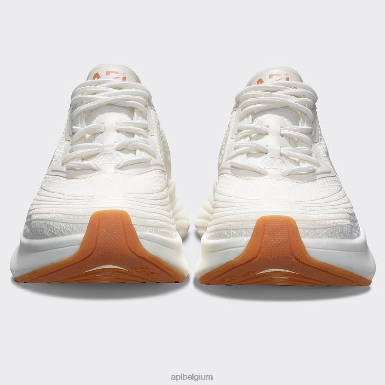 Heren stroomlijnen 23 406TH866 rennen ivoor/gom APL