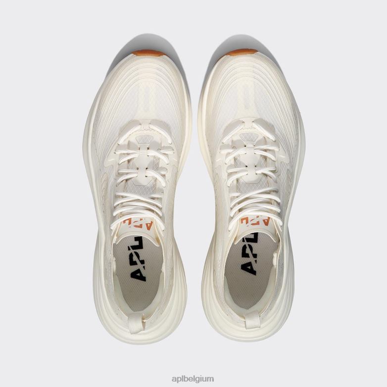 Heren stroomlijnen 23 406TH866 rennen ivoor/gom APL