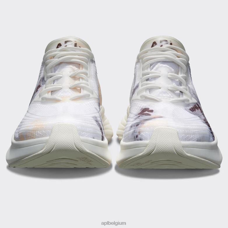 Heren stroomlijnen 23 406TH883 rennen ivoor/chocolade/tie dye APL