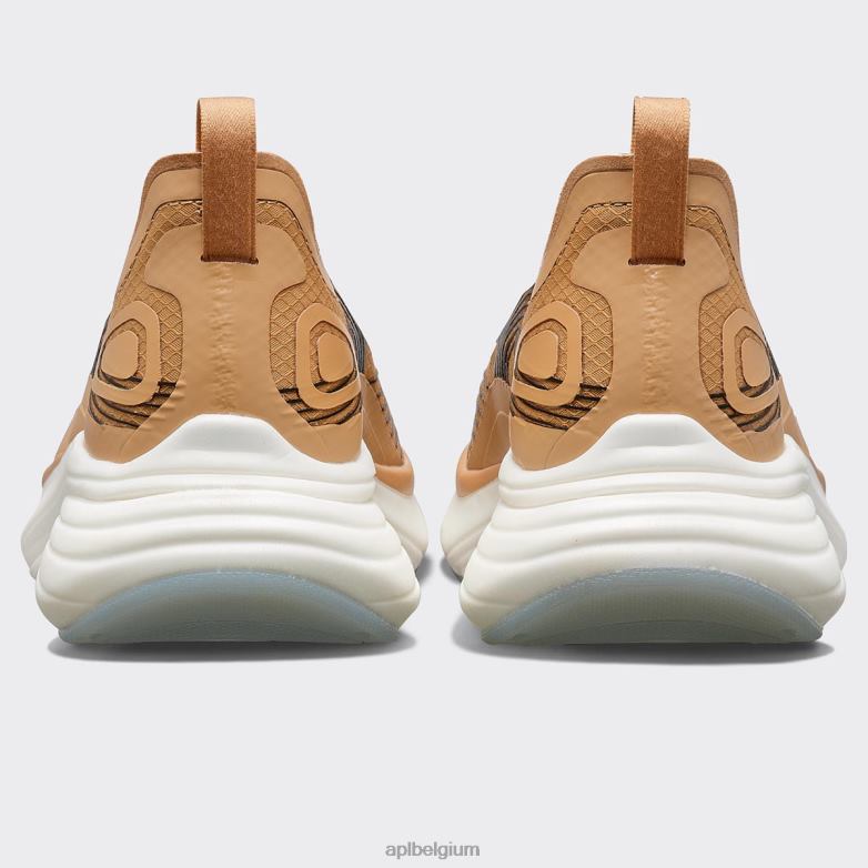 Heren stroomlijnen 23 406TH901 rennen bruin/zwart/wit APL