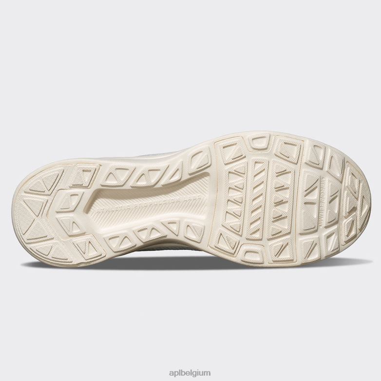 Heren techloom briesje 37 406TH719 rennen ivoor/kustblauw APL