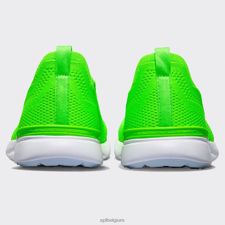 Heren techloom briesje 37 406TH729 rennen groen/zwart/wit APL