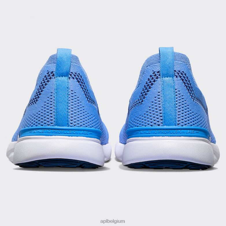 Heren techloom briesje 37 406TH735 rennen blauwe dageraad/navy/wit APL