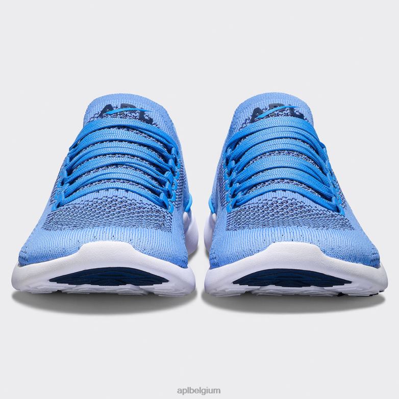 Heren techloom briesje 37 406TH735 rennen blauwe dageraad/navy/wit APL