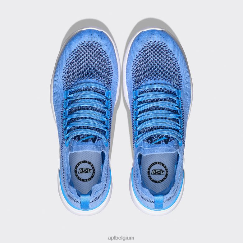 Heren techloom briesje 37 406TH735 rennen blauwe dageraad/navy/wit APL