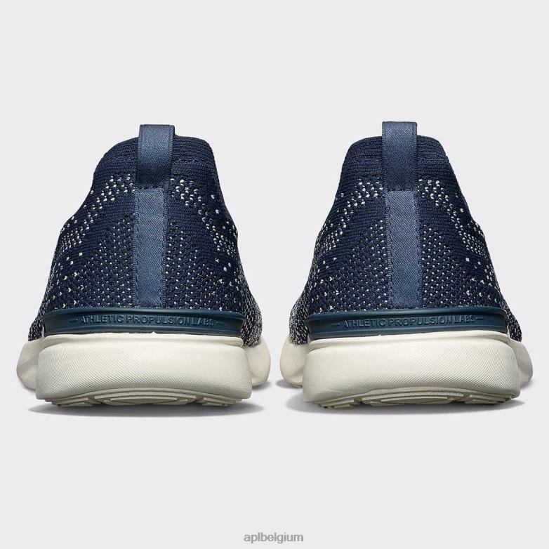 Heren techloom briesje 37 406TH759 rennen marineblauw/ivoor/ombre APL