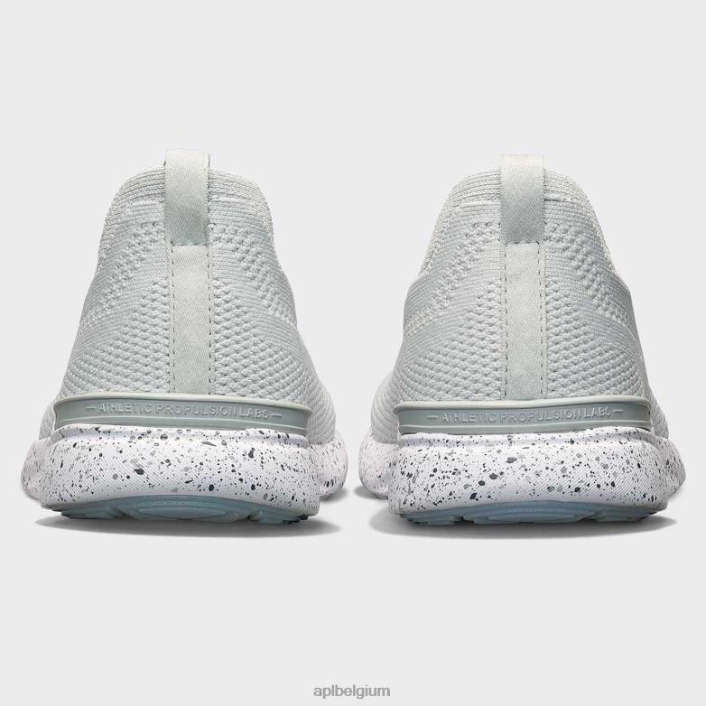 Heren techloom briesje 37 406TH781 rennen staalgrijs/cement/smoke APL