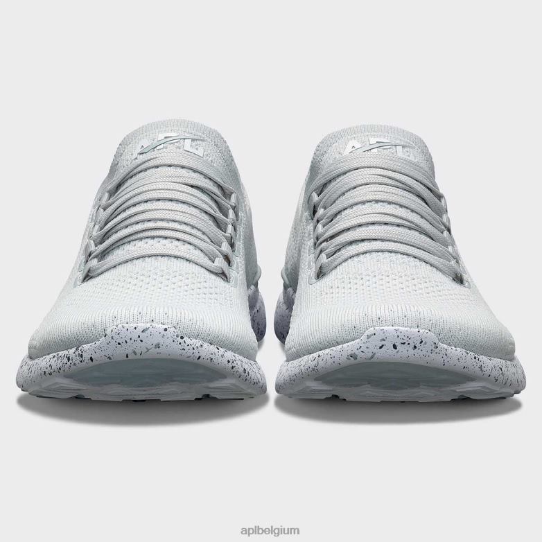 Heren techloom briesje 37 406TH781 rennen staalgrijs/cement/smoke APL