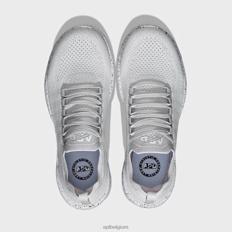 Heren techloom briesje 37 406TH781 rennen staalgrijs/cement/smoke APL