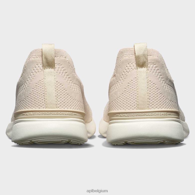 Heren techloom briesje 38 406TH791 rennen perkament/ivoor/ombre APL