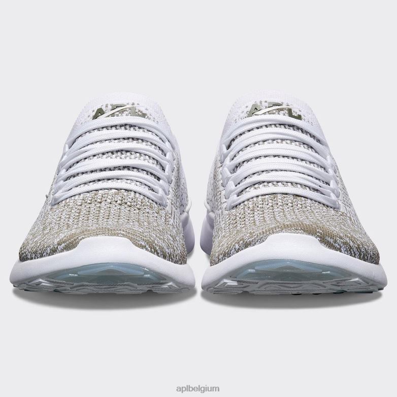 Heren techloom briesje 38 406TH815 rennen wit/vermoeidheid/ombre APL