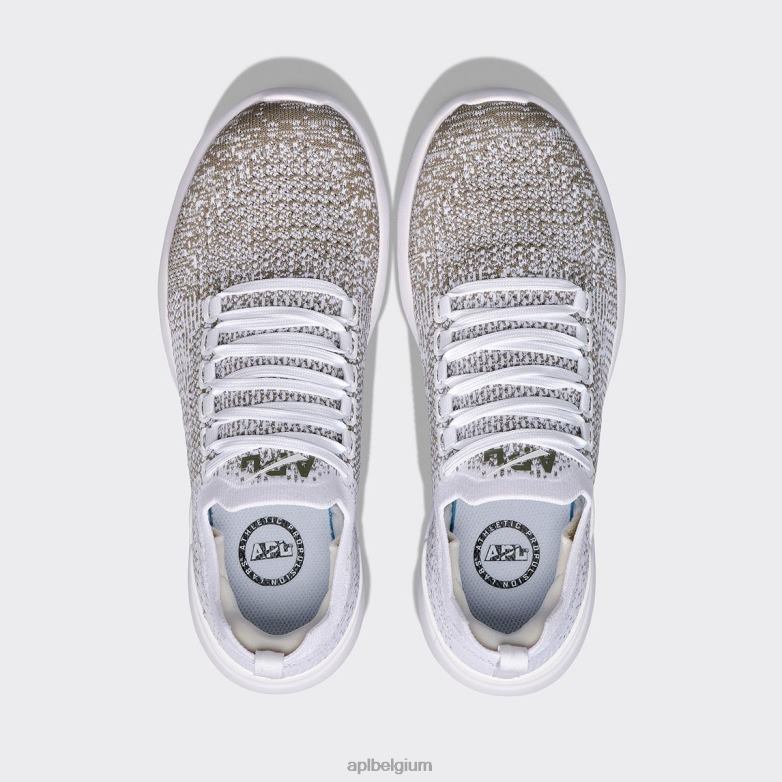 Heren techloom briesje 38 406TH815 rennen wit/vermoeidheid/ombre APL