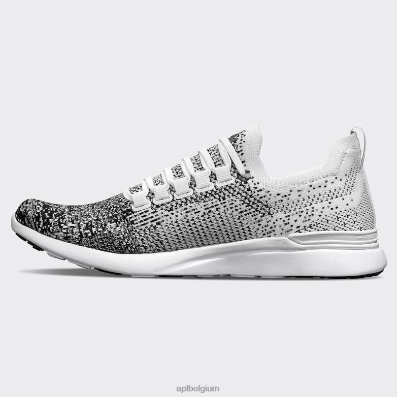 Heren techloom briesje 38 406TH820 rennen wit/zwart/ombre APL