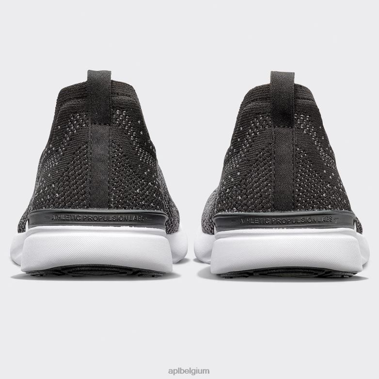 Heren techloom briesje 38 406TH822 rennen zwart/rook/ombre APL