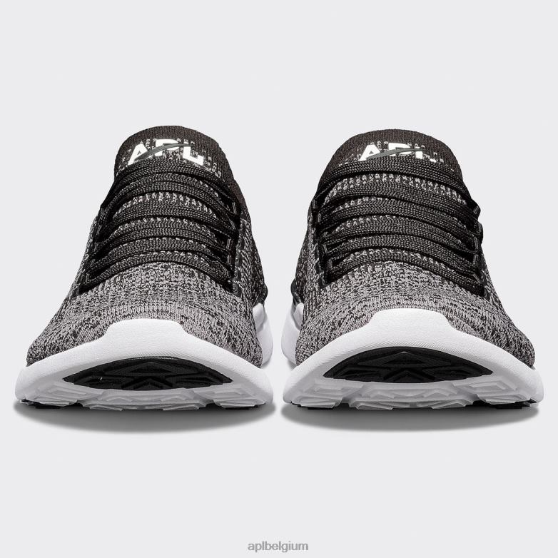 Heren techloom briesje 38 406TH822 rennen zwart/rook/ombre APL