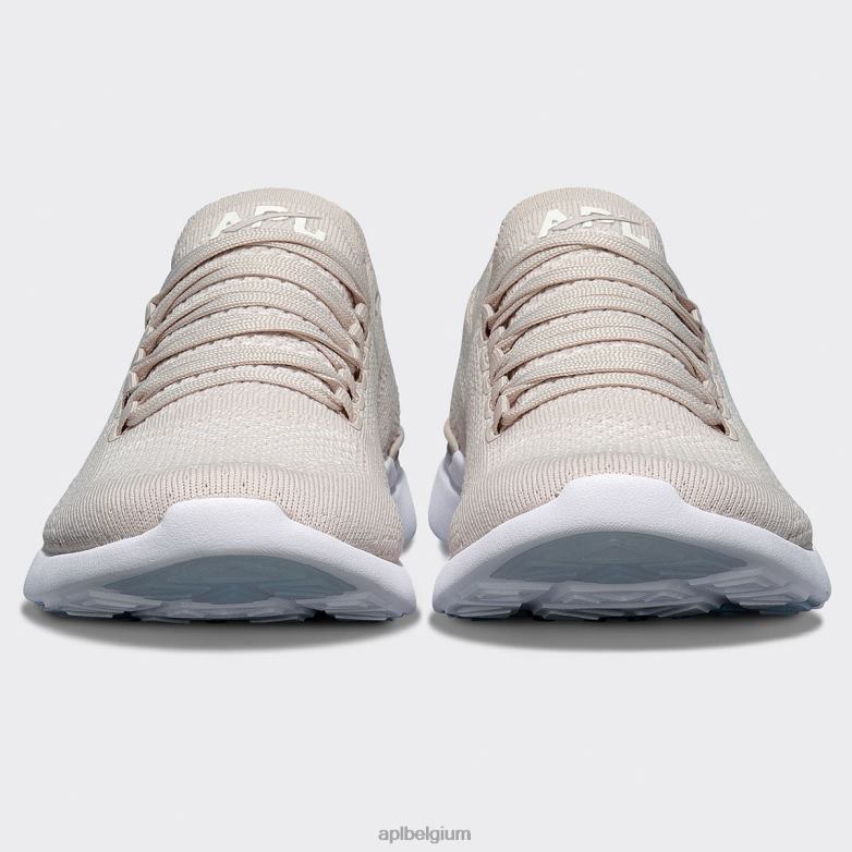 Heren techloom briesje 38 406TH826 rennen klei/ivoor/wit APL