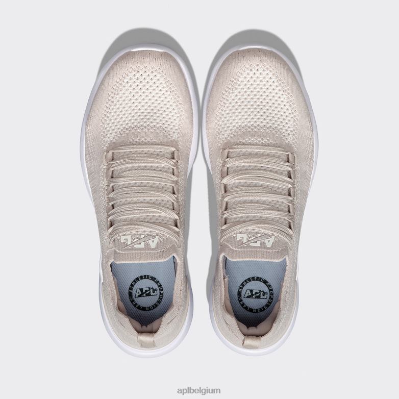 Heren techloom briesje 38 406TH826 rennen klei/ivoor/wit APL