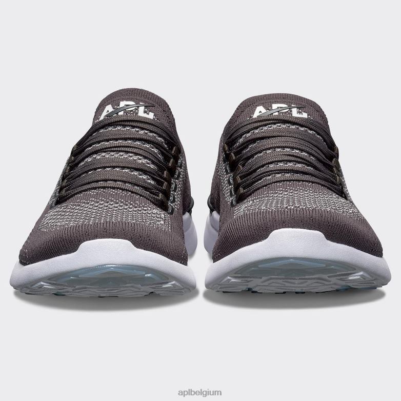 Heren techloom briesje 38 406TH832 rennen antraciet/staalgrijs/wit APL