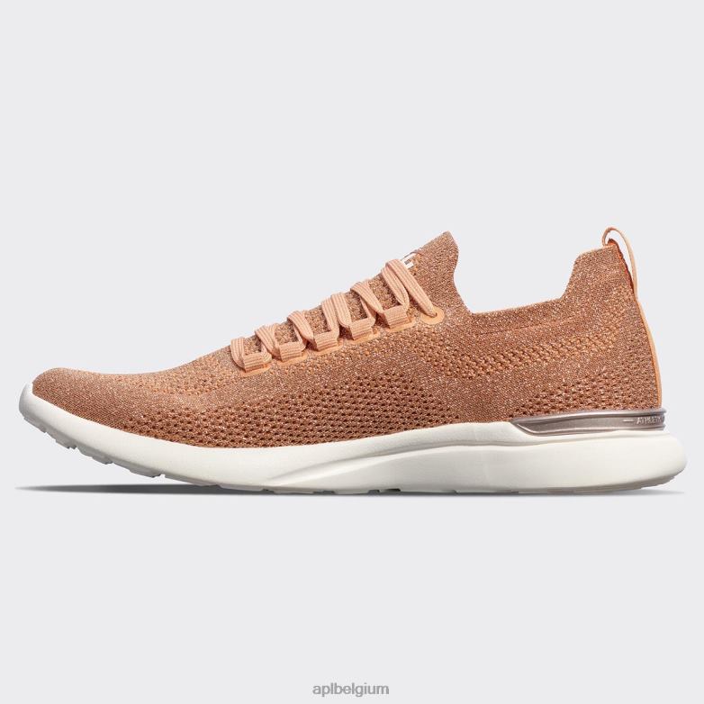 Heren techloom briesje 38 406TH871 rennen rosé goud/ivoor APL